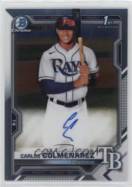 2021 Bowman Chrome - Prospect Autographs #CPA-CC - Carlos Colmenarez