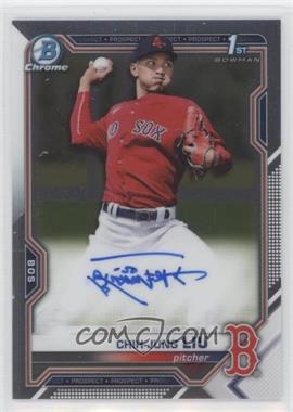 2021 Bowman Chrome - Prospect Autographs #CPA-CL - Chih-Jung Liu