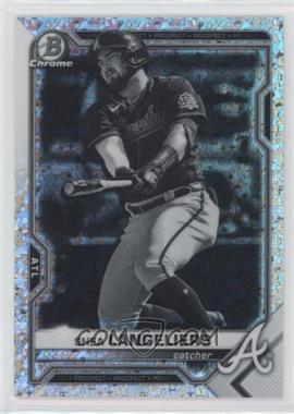 2021 Bowman Chrome - Prospects - Black & White Mini-Diamond Refractor #BCP-157 - Shea Langeliers