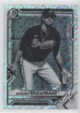 2021 Bowman Chrome - Prospects - Black & White Mini-Diamond Refractor #BCP-162 - Braden Shewmake