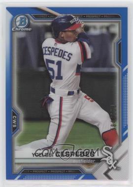 2021 Bowman Chrome - Prospects - Blue Refractor #BCP-176 - Yoelqui Cespedes /150