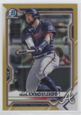 2021 Bowman Chrome - Prospects - Gold Refractor #BCP-157 - Shea Langeliers /50