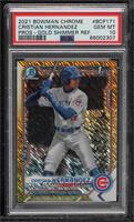 Cristian Hernandez [PSA 10 GEM MT] #/50