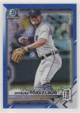 2021 Bowman Chrome - Prospects - Mega Box Blue Mojo Refractor #BCP-187 - Spencer Torkelson /150