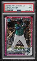 Starlin Aguilar [PSA 9 MINT] #/199