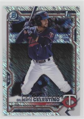 2021 Bowman Chrome - Prospects - Shimmer Refractor #BCP-232 - Gilberto Celestino