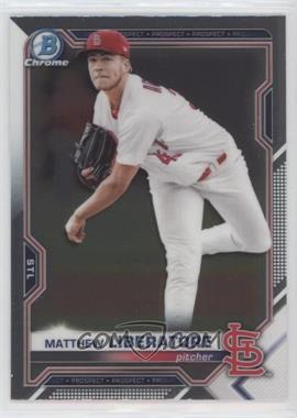 2021 Bowman Chrome - Prospects #BCP-234 - Matthew Liberatore