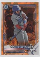 Image Variation - Luis Rodriguez (Gray Jersey, Swinging) #/75