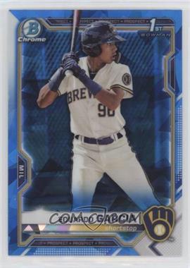 2021 Bowman Chrome Sapphire Edition - Chrome Prospects #BCP-191 - Eduardo Garcia