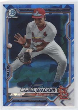 2021 Bowman Chrome Sapphire Edition - Chrome Prospects #BCP-236 - Jordan Walker