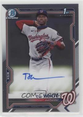 2021 Bowman Draft - Chrome Draft Pick Autographs #CDA-TWH - T.J. White