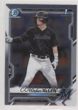 2021 Bowman Draft - Chrome #BDC-165 - Tanner Allen