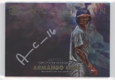 2021 Bowman Inception - Silver Signings #ISS-AC - Armando Cruz /99