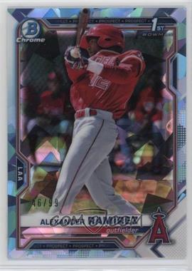 2021 Bowman Sapphire Edition - Chrome Prospects - Aqua Refractor #BCP-145 - Alexander Ramirez /99