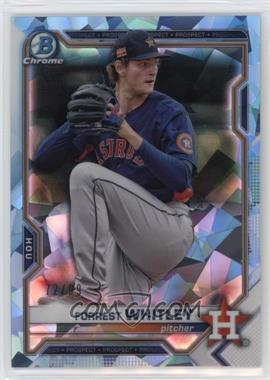 2021 Bowman Sapphire Edition - Chrome Prospects - Aqua Refractor #BCP-9 - Forrest Whitley /99