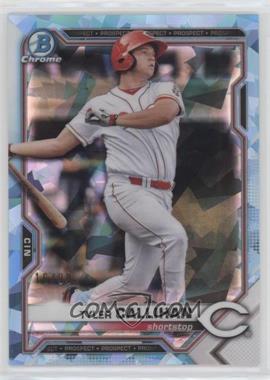 2021 Bowman Sapphire Edition - Chrome Prospects - Aqua Refractor #BCP-91 - Tyler Callihan /99