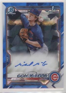 2021 Bowman Sapphire Edition - Chrome Prospects Autograph #BSPA-MMC - Michael McAvene