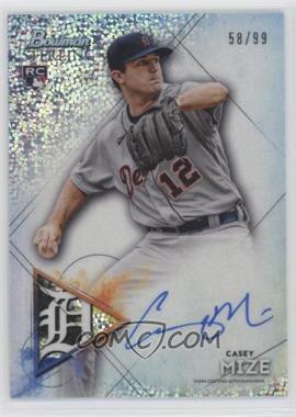 2021 Bowman Sterling - Rookie Autographs - Speckle Refractor #BSRA-CM - Casey Mize /99