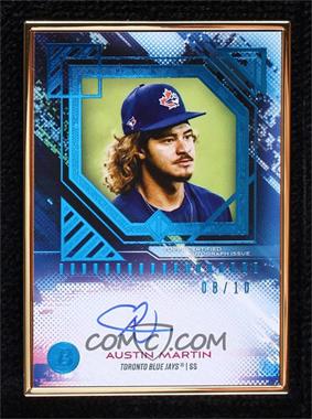 2021 Bowman Transcendent Collection - Bowman Transcendent Autographs - Blue #BTA-AM - Austin Martin /10