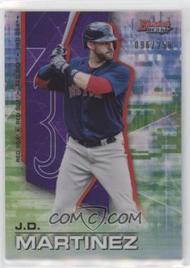 2021 Bowman's Best - [Base] - Purple Refractor #54 - J.D. Martinez /250