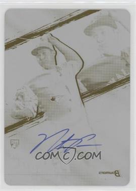 2021 Bowman's Best - Best of 2021 Autographs - Printing Plate Yellow #B21-NP - Nate Pearson /1