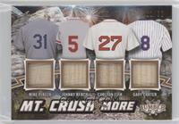 Mike Piazza, Johnny Bench, Carlton Fisk, Gary Carter #/30