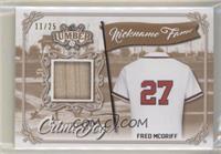 Fred McGriff #/25