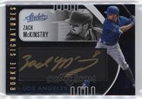 Rookie Baseball Material Signatures - Zach McKinstry [EX to NM] #/10