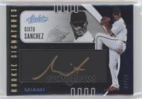Rookie Baseball Material Signatures - Sixto Sanchez #/10