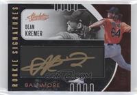Rookie Baseball Material Signatures - Dean Kremer #/10