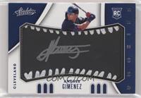 Rookie Baseball Material Signatures - Andres Gimenez #/99