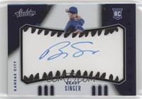 Rookie Baseball Material Signatures - Brady Singer #/60