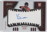 Rookie Baseball Material Signatures - Keegan Akin #/59