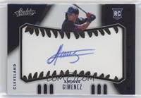 Rookie Baseball Material Signatures - Andres Gimenez #/60