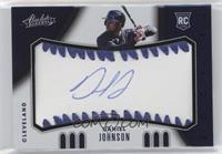Rookie Baseball Material Signatures - Daniel Johnson #/50