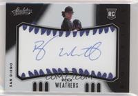 Rookie Baseball Material Signatures - Ryan Weathers #/50