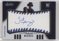 Rookie Baseball Material Signatures - Triston McKenzie #/50