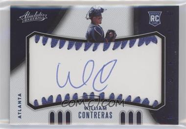 2021 Panini Absolute - [Base] - Blue #171 - Rookie Baseball Material Signatures - William Contreras /50