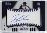 Rookie Baseball Material Signatures - Ian Anderson #/50