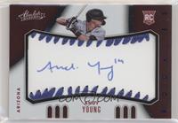 Rookie Baseball Material Signatures - Andy Young #/50
