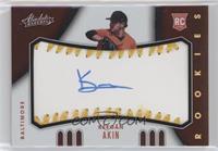 Rookie Baseball Material Signatures - Keegan Akin #/10