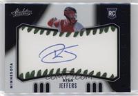 Rookie Baseball Material Signatures - Ryan Jeffers #/5