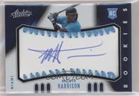 Rookie Baseball Material Signatures - Monte Harrison #/30