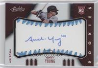 Rookie Baseball Material Signatures - Andy Young #/30