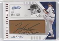 Rookie Baseball Material Signatures - Ian Anderson #/99