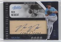 Rookie Baseball Material Signatures - Nick Neidert #/50