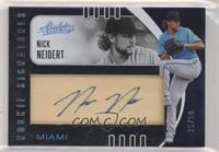 Rookie Baseball Material Signatures - Nick Neidert #/50