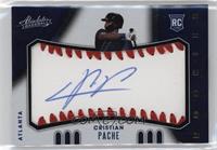 Rookie Baseball Material Signatures - Cristian Pache #/99