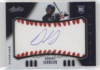 Rookie Baseball Material Signatures - Daniel Johnson #/99