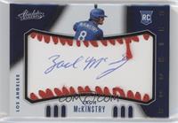 Rookie Baseball Material Signatures - Zach McKinstry #/99